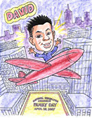 Airplane, Kid's Theme Parties, Action Caricatures by Bill&nbsp; Phoenix, Scottsdale, Tempe, Chandler, Glendale, Mesa, Gilbert